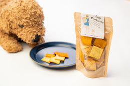 おなかの調子を整えたいわんちゃんへ　わんちゃんクッキー（さつまいも味＆かぼちゃ味）